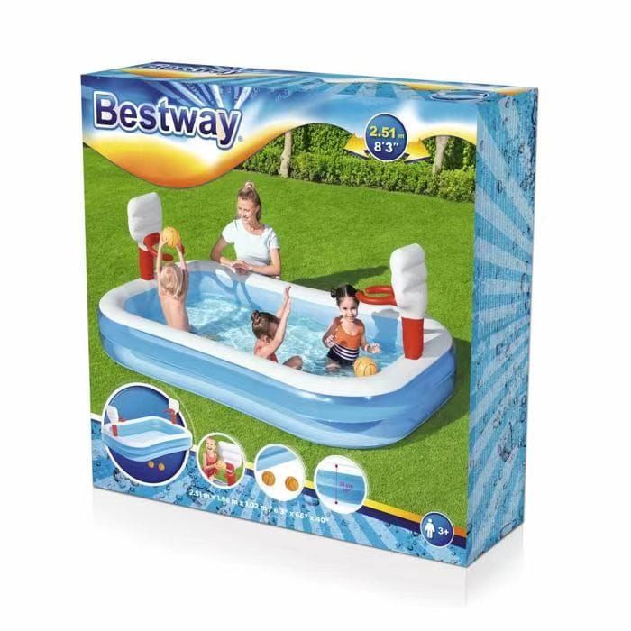 Inflatable Baby Pool With Manual Pump